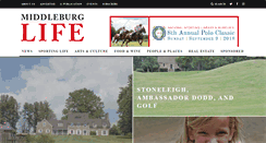 Desktop Screenshot of middleburglife.com